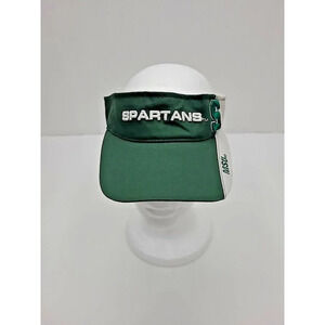 Team Starter Michigan State University Visor Hat Embroidered Adjustable